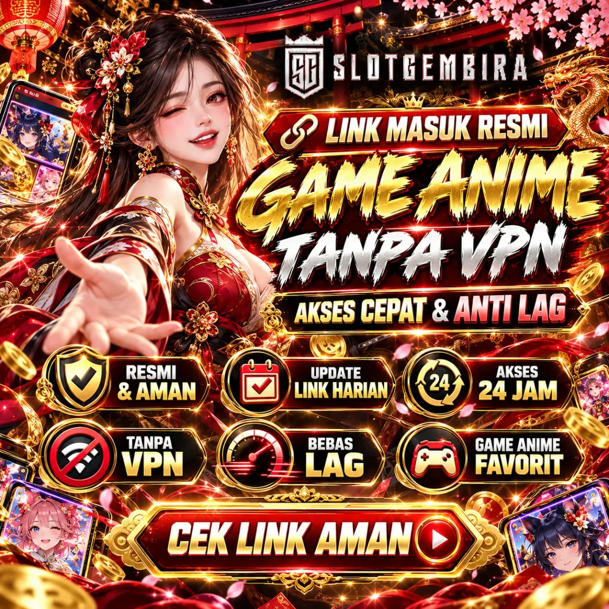 Banner sorotan SLOTGEMBIRA: Informasi Tautan Masuk untuk Hiburan Game Anime — SLOTGEMBIRA